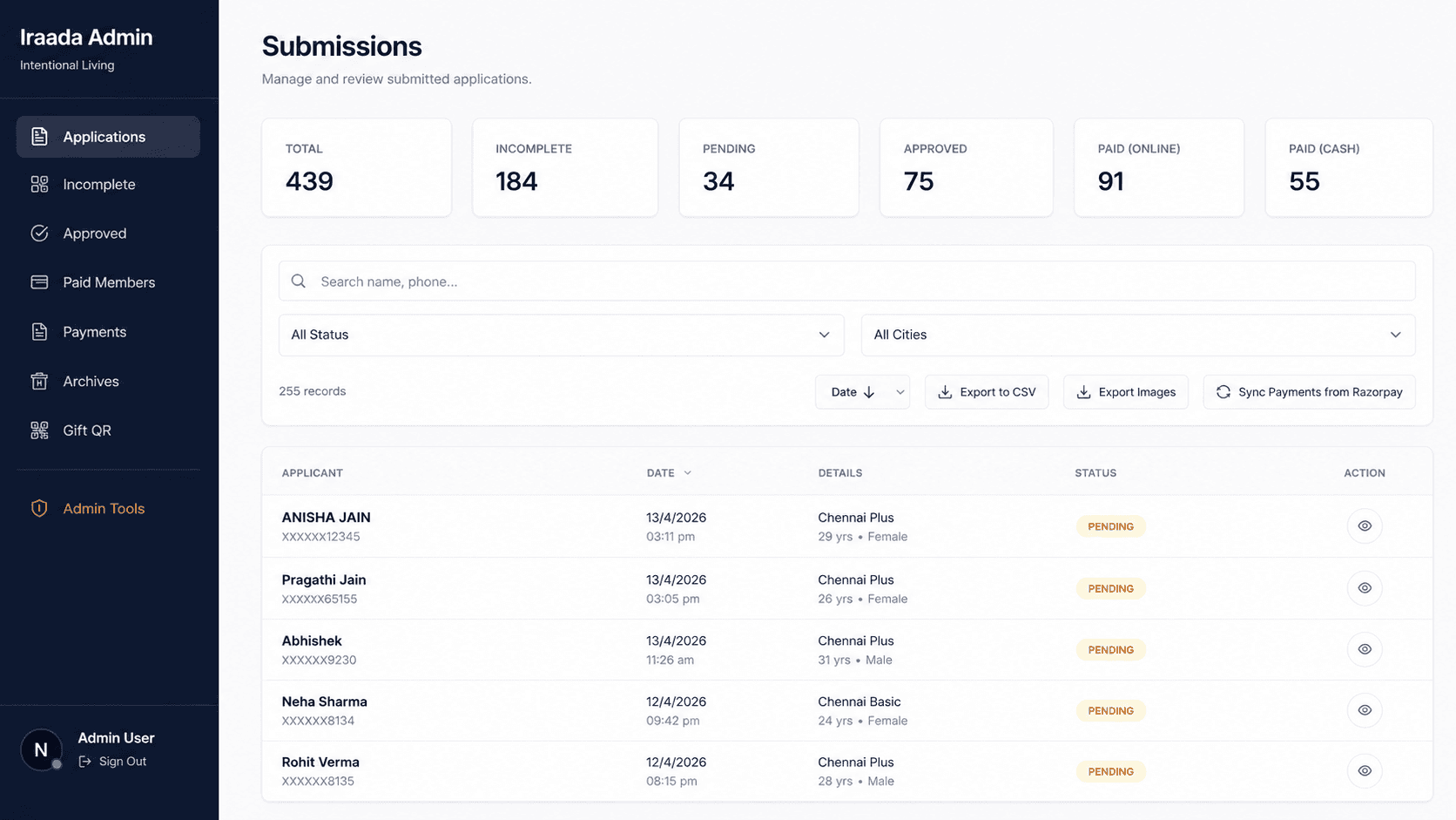 End-To-End Event Registration Platform preview